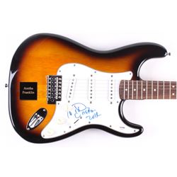 Aretha Franklin Signed Full-Size Electric Guitar (PSA COA)