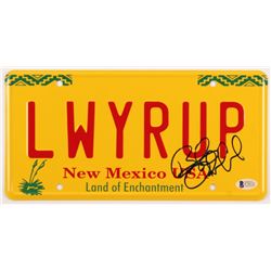 BOB ODENKIRK SIGNED NEW MEXICO LICENSE PLATE (BECKETT COA)