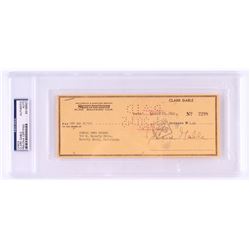 CLARK GABLE SIGNED CHECK (PSA/DNA CERTIFIED) AUTHENTIC