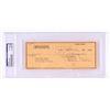 Image 1 : CLARK GABLE SIGNED CHECK (PSA/DNA CERTIFIED) AUTHENTIC