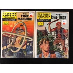 CLASSICS ILLUSTRATED COMIC BOOK LOT (1ST PRINTINGS)