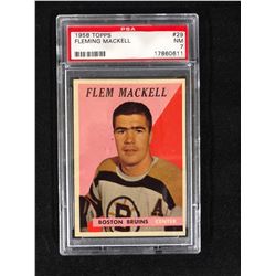 1958 TOPPS #29 FLEMING MACKELL (NM 7) PSA GRADED