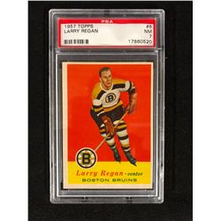 1957 TOPPS #6 LARRY REGAN (NM 7) PSA GRADED