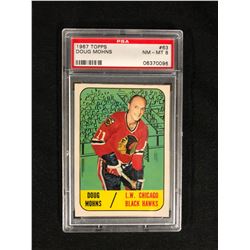 1967 TOPPS #63 DOUG MOHNS (NM-MT 8) PSA GRADED