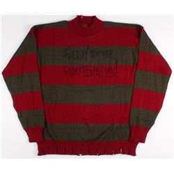 Robert Englund Signed "Nightmare on Elm Street" Sweater Inscribed "Freddy Krueger" (JSA COA)