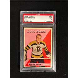 1958 TOPPS #50 DOUG MOHNS (NM 7) PSA GRADED