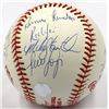 Image 4 : 1988 WORLD SERIES CHAMPION NEW YORK YANKEES TEAM SIGNED RAWLINGS BASEBALL W/ LOA