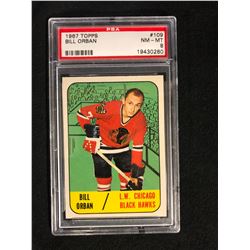 1967 TOPPS #109 BILL ORBAN (NM-MT 8) PSA GRADED