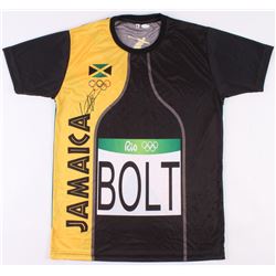 Usain Bolt Signed Rio 2016 Olympics Team Jamaica Jersey (JSA COA)