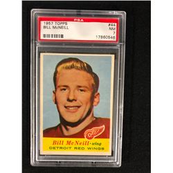 1957 TOPPS #44 BILL McNEILL (NM 7) PSA GRADED