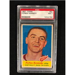 1957 TOPPS #50 FORBES KENNEDY (NM 7) PSA GRADED