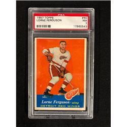 1957 TOPPS #40 LORNE FERGUSON (NM 7) PSA GRADED