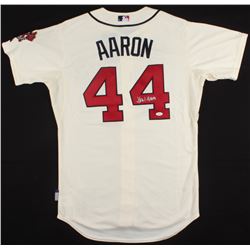 Hank Aaron Signed Braves Jersey (JSA COA