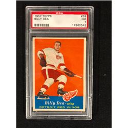 1957 TOPPS #39 BILLY DEA (NM 7) PSA GRADED