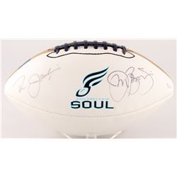 JON BON JOVI & RON JAWORSKI SIGNED PHILADELPHIA SOUL FOOTBALL (JSA COA)