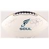 Image 1 : JON BON JOVI & RON JAWORSKI SIGNED PHILADELPHIA SOUL FOOTBALL (JSA COA)