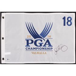 Rory McIlroy Signed LE 2014 PGA Championship Pin Flag W/ COA