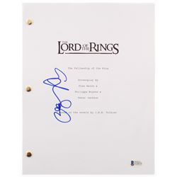 Elijah Wood Signed "Lord of The Rings: The Fellowship of the Ring" Full Movie Script (Beckett COA)