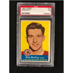 1957 TOPPS #19 BOB BAILEY (NM 7) PSA GRADED