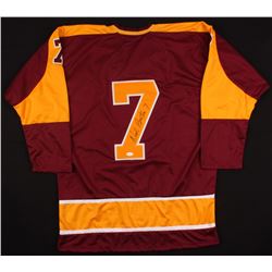 Neal Broten Signed Minnesota Golden Gophers Jersey (TSE Hologram)