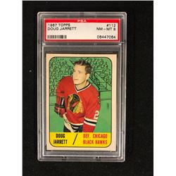 1967 TOPPS #112 DOUG JARRETT (NM-MT 8) PSA GRADED