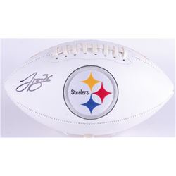 LeVeon Bell Signed Steelers Logo Football (JSA COA)