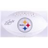 Image 1 : LeVeon Bell Signed Steelers Logo Football (JSA COA)