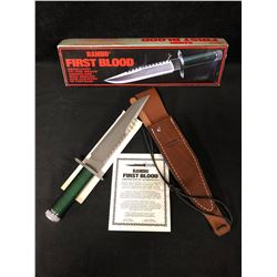 RAMBO FIRST BLOOD SURVIVAL KNIFE W/ COA