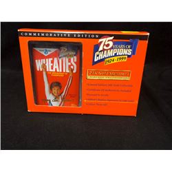 LIMITED EDITION 24K GOLD  WHEATIES  MINI BOX COLLECTIBLE SIGNED BY MARY LOU RETTON W/ COA