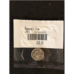 1989-O ROOSEVELT DIME (UNCIRCULATED)