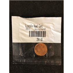 1955-S LINCOLN HEAD CENT (UNCIRCULATED)