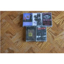 5 Cassette Tapes