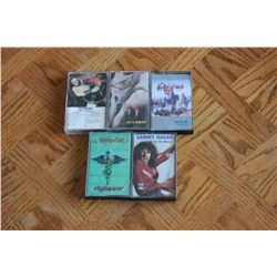5 Cassette Tapes