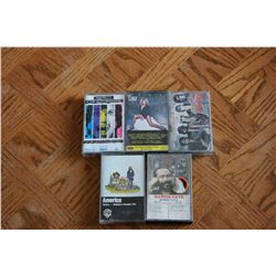 5 Cassette Tapes