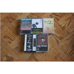 5 Cassette Tapes