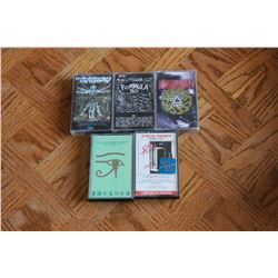5 Cassette Tapes