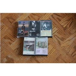 5 Cassette Tapes