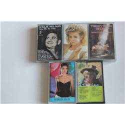 5 Cassette Tapes