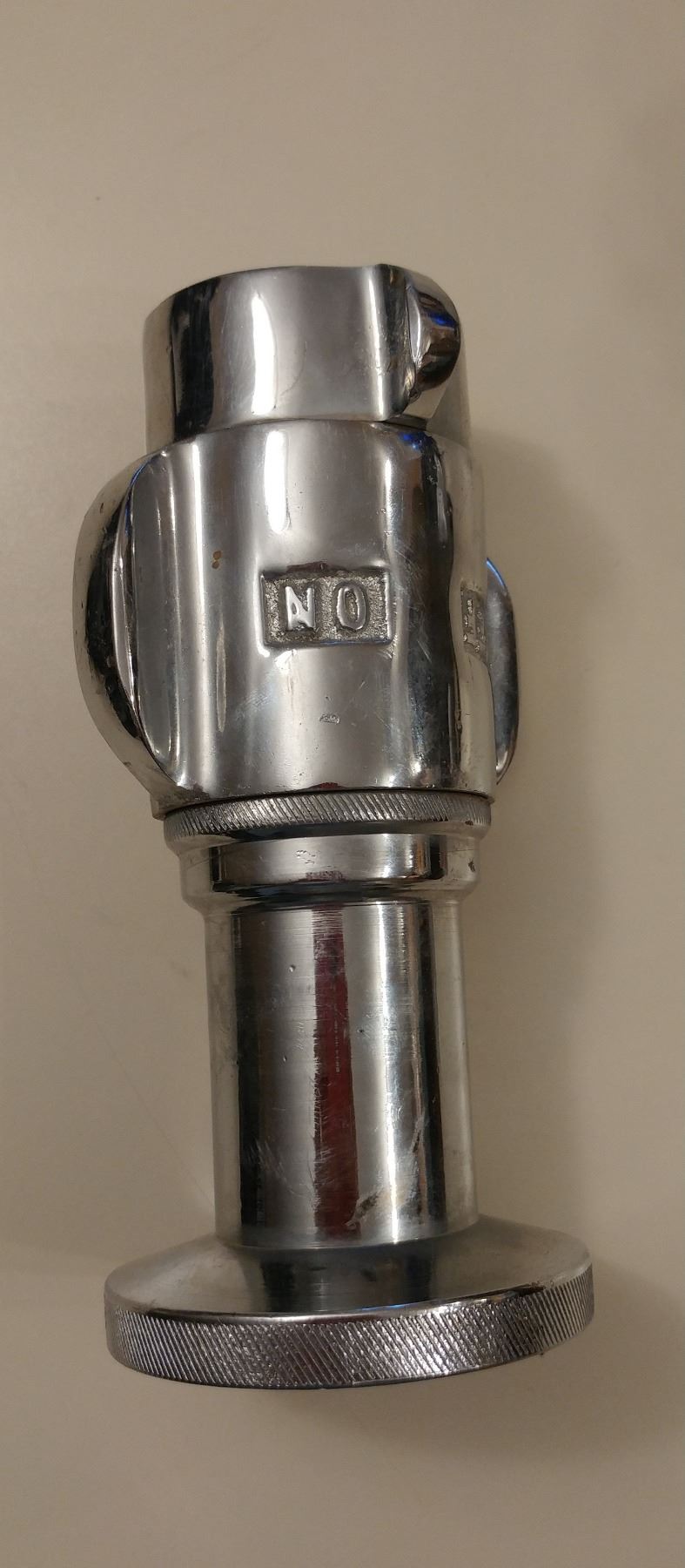 Vintage Steel Fire Hose Nozzle