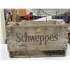 Image 2 : WOODEN POP CRATE SCHWEPPE'S