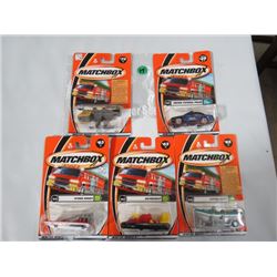 LOT OF 5 MATCH BOX TOYS