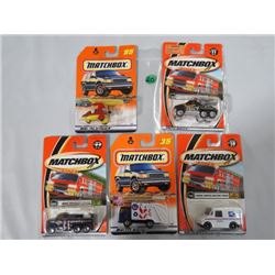 LOT OF 5 MATCH BOX TOYS