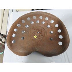 TIN IMPLEMENT SEAT