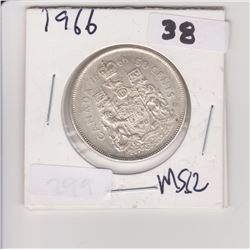 1966 CNDN 50 CENT PIECE