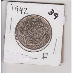 1942 CNDN 50 CENT PIECE
