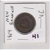 Image 1 : 1864 CNDN LRD PENNY NEW BRUNSWICK