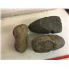 Image 7 : LOT OF 3 FIELD STONES