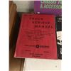 Image 7 : LOT OF VINTAGE AUTO SHOP MANUALS