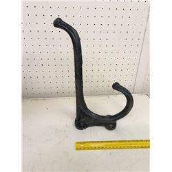 TRAIN STATION LARGE CAST IRON COAT HOOK