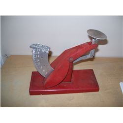 ANTIQUE RED EGG SCALE